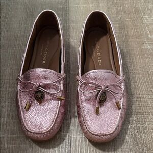 Kurt Geiger Shimmering Pink Moccasins for Women